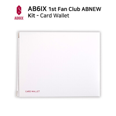 AB6IX 1st Fan Club ABNEW Official Goods Card Wallet KPOP | eBay