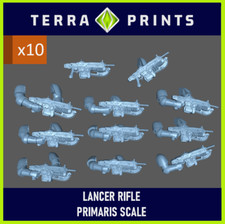 LANCER Rifle- 10x bits - Gears- compatible with sm marines