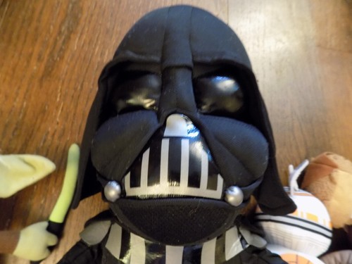 Lot Darth Vader Fat Dwarf Talking 12" Plush Stormtrooper Finn Yoda BB-8 Ewok FUN - Picture 8 of 13