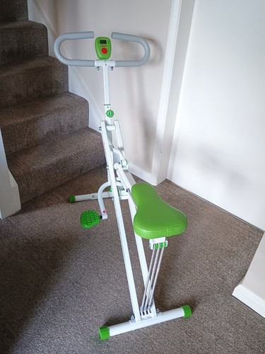 Sunny Health & Fitness Smart Upright Row-N-Ride® Trainer, Squat Assist - Picture 12 of 22