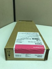 Genuine Sealed Exp.2025 Epson T8043 Vivid Magenta Ink Cartridge SureColor 700mL