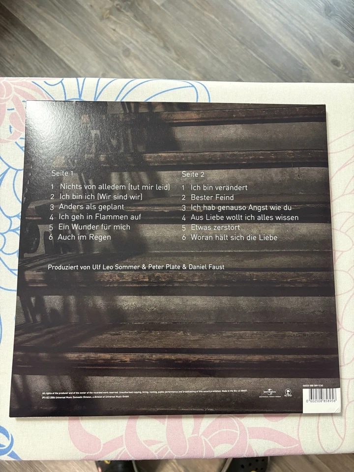 Rosenstolz Das Große Leben ltd. Vinyl Neon Orange - Bild 2 von 4