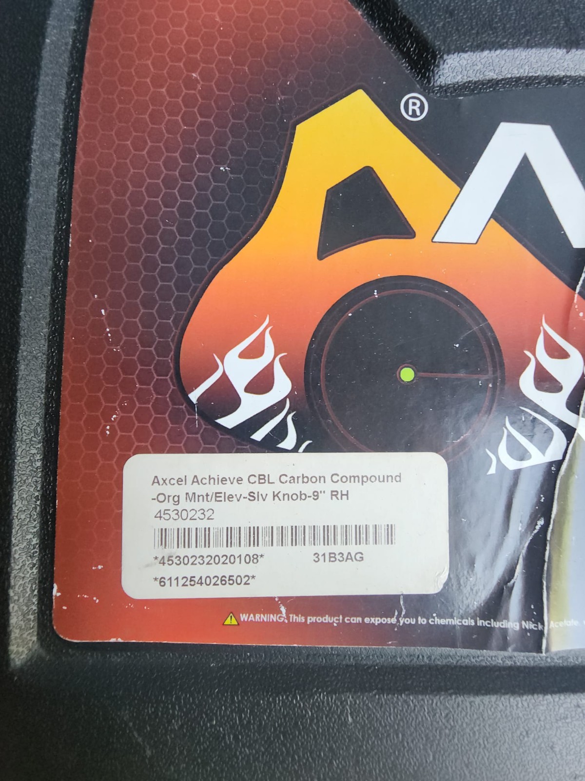 Axcel Achieve CBL Carbon Bar Compound Sight right handed | eBay