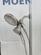 Moen 82611SRN Brecklyn Shower Faucet with Magnetix Rainshower Combo - Brushed...