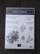 Stampin' Up Eden's Garden Cling Stamp Set 157823