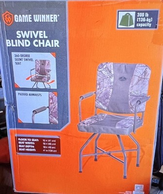 Game Winner Mossy Oak Field Hunting Stool Oak Camo Turkey Hunting