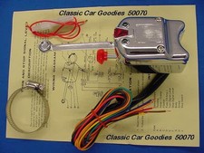 Chrome Turn Signal Switch With Emergency Flashers Chrome Turn Signal Switch With Emergency Flashers
