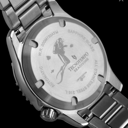 Tecnotempo • SEADIVING • Automatic • Ltd. Edition • 40mm Seiko Nh36 41H • 30ATM - Picture 8 of 8
