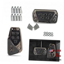 Car Pedal Cover, Anti-slip Thickened Brake  Accelerator Foot 2 PCS Black