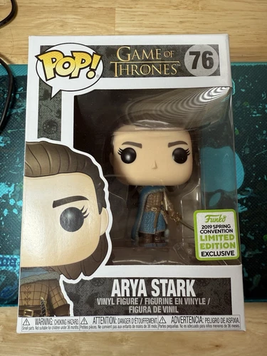 Funko Pop! Game of Thrones Arya Stark #76 Emerald City Comic-Con 2019.