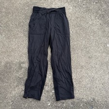 Lululemon Dance Studio Pants III Women s 4 Black Unlined Swift Drawstring