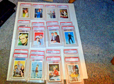 1965 The Girl From U.N.C.L.E. Cards  A&BC Cards COMPLETE PSA GRADED SET