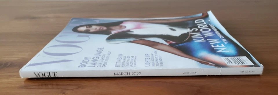 Kim Kardashian Vogue Magazine US March 2022 'Kim's New World' - Image 3 of 4
