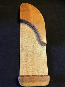 Vtg Knife Holder VITA CRAFT Wooden Cork Knife Block Holder Wall Hanging USA