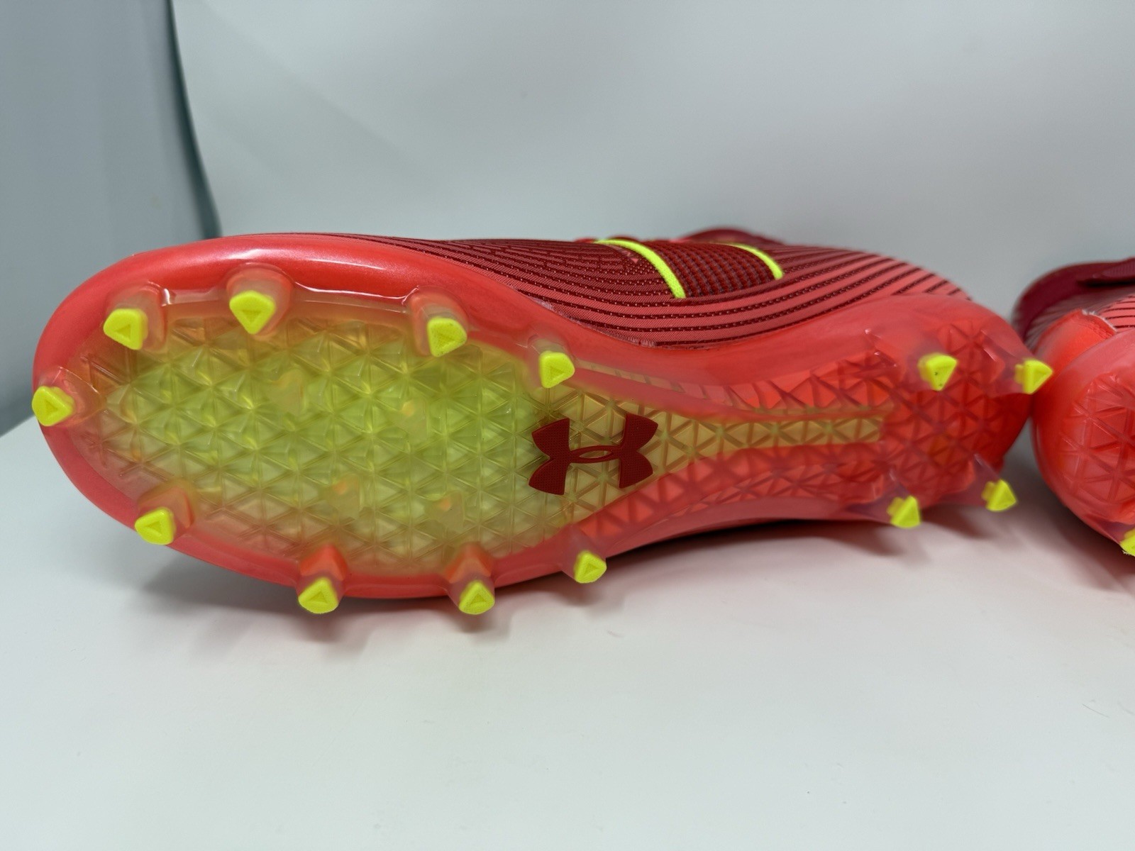 Under Armour Highlight Football Cleat Men's Red New without Box Size 12