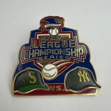 New York Yankees 2001 AL League Championship Series Mariners Pin MLB Baseball E3