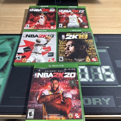 Xbox One NBA 2K16 2K17 2K18 2K19 2K20  ***ALL CIB** Lot Of 6