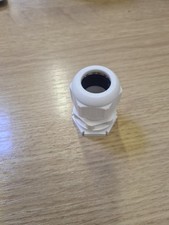 25mm Flex Gland White Plastic IP68 Pack of 10