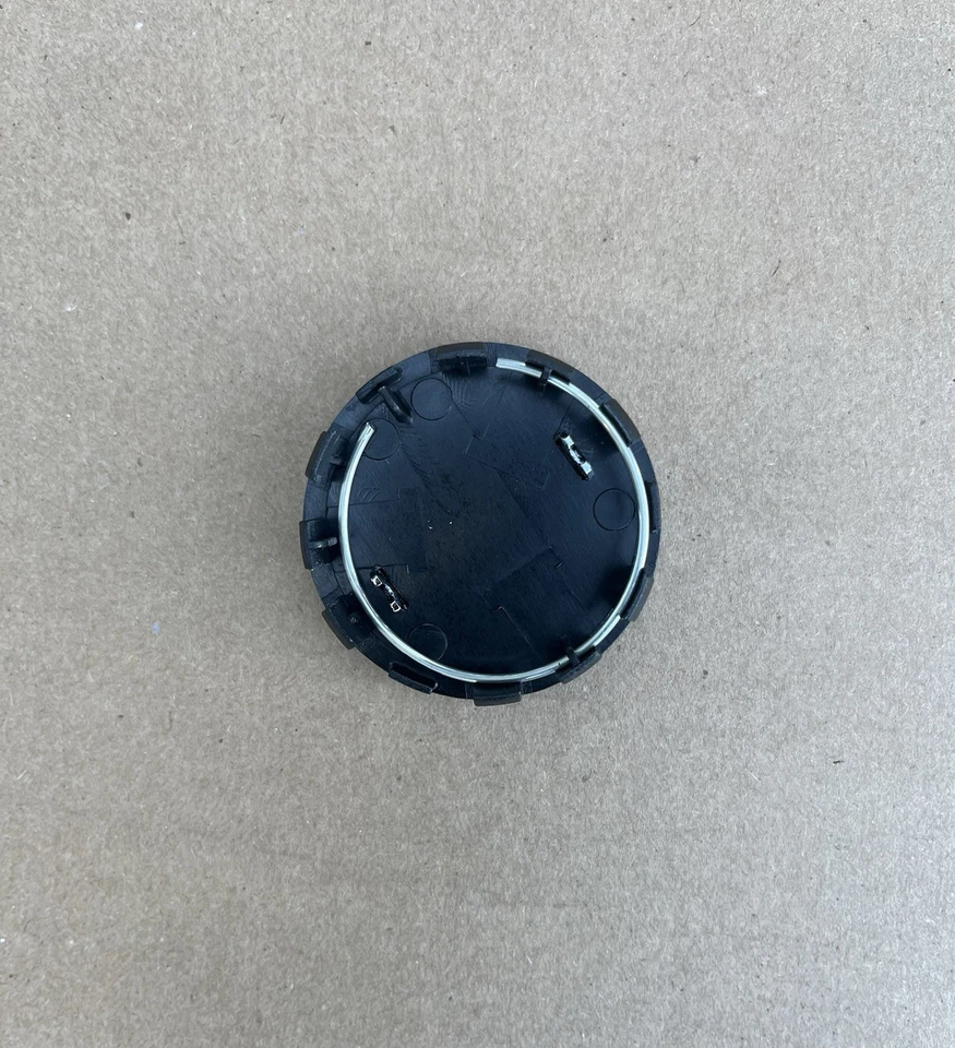 Set of 4 BLACK Nissan 54mm Wheel Center Caps for Altima Maxima Murano - Image 4 of 4