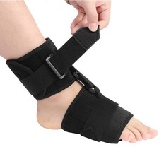 Foot-Up Drop Foot Brace Medium Black - Orthosis Ankle Brace Support