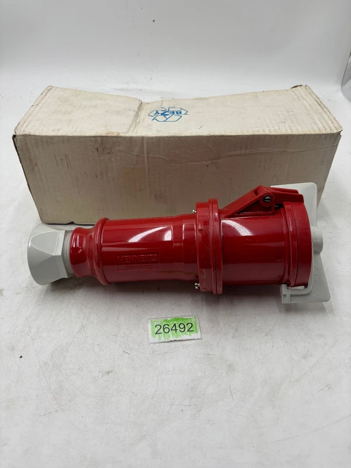 Pino e manga Arrow Hart AH560C7W 60A 277/480V 3PH 4P5W WT vermelho - Imagem 3 de 3