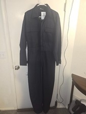 Military Coveralls Utility Navy Blue-Many Sizes- Long Sleeve 65/35 Blend - NWOT