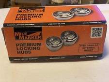 Mile Marker Premium Locking Hubs Fits Dana 44 Internal Mount