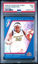 2006 Rittenhouse WNBA Rookies #RC2 Cappie Pondexter RC Rookie #/333 PSA 7 NM