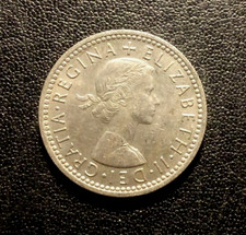 1956 Great Britain Sixpence Coin