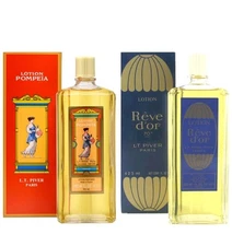  Lotion Pompeia + Reve D'or by L.T Piver 14oz Splash Made In France (2 Pack)