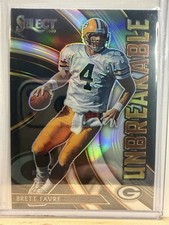 2020 Panini Select - Unbreakable Brett Favre #U1 Silver Prizm