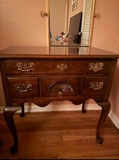 Harden Solid Wood Vintage Vanity / Accent Table &ndash; Collectible
