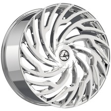 Azara AZA-536 26x9.5 6x135/6x5.5" +22mm Nano Chrome Wheel Rim 26" Inch