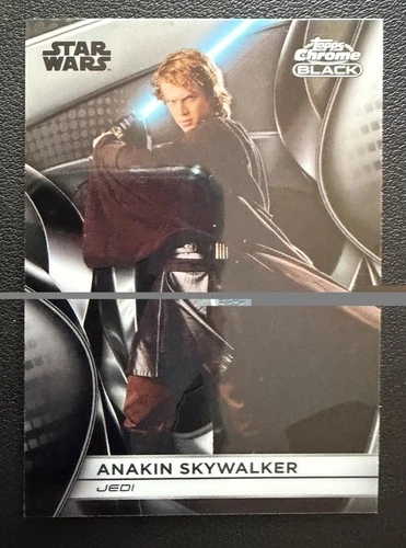 2025 Topps Star Wars Smugglers Outpost ANAKIN SKYWALKER Chrome Black CB-10