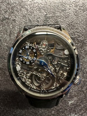Armbanduhr Herren, Marke Theorema, Automatik Skelettuhr
