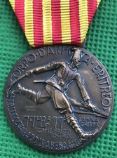 Medaglia Battaglione Indigeno Ascari Africa Coloniale Aoi