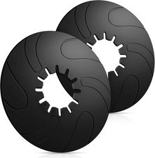 2 Pack 5th Wheel Hitch Lube Plate 12 Inch RV Camper Black 12 Inch