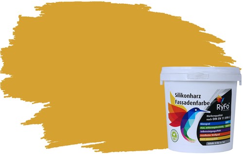 RyFo Colors Silikonharz Fassadenfarbe Lotuseffekt Trend Gelbtöne - bunte Farbe - Bild 16 von 93