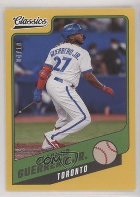 2022 Panini Chronicles Classics Gold 4/10 Vladimir Guerrero Jr #19 2l4