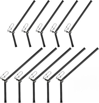 Angelsleeves Anti-Tangle Set für Grund- und Meeresangeln, rostfrei, 10 Stück