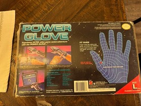 VTG Nintendo NES Power Glove Controller Large Extremely RARE!! Sz L Original Box