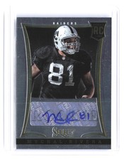 2013 Panini Select Mychal Rivera Rookie Autographs #224 #/499