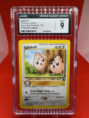 Igglybuff graded CGC 9 for sale on eBay