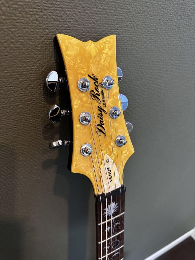 Electric Guitar Daisy Rock Venus Stardust Elite Venus Yellow