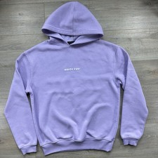 White Fox XXS/XS Leisure Series Oversized Hoodie Lavender Comfort