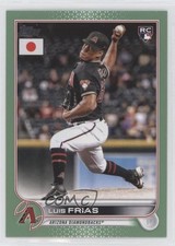 2022 Topps Japan Edition Jade Green 58/75 Luis Frias #126 0m4q