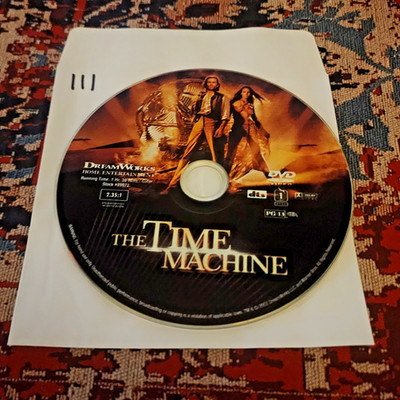 The Time Machine (2002) DVD Movie - DISK ONLY - Widescreen, PG Rated