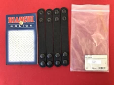 Bianchi 6406 Law Enforement Belt Keeper 4 pac