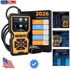 ZM201 Professional Scanner Diagnostic Tool, Enhanced Check Engine Code Reader...