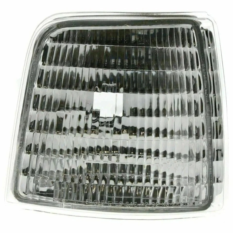 Fits 1992-1997 Ford Bronco F-150 F-250 Front Chrome Grille + Headlights Kit 9PC Foto 4 de 4
